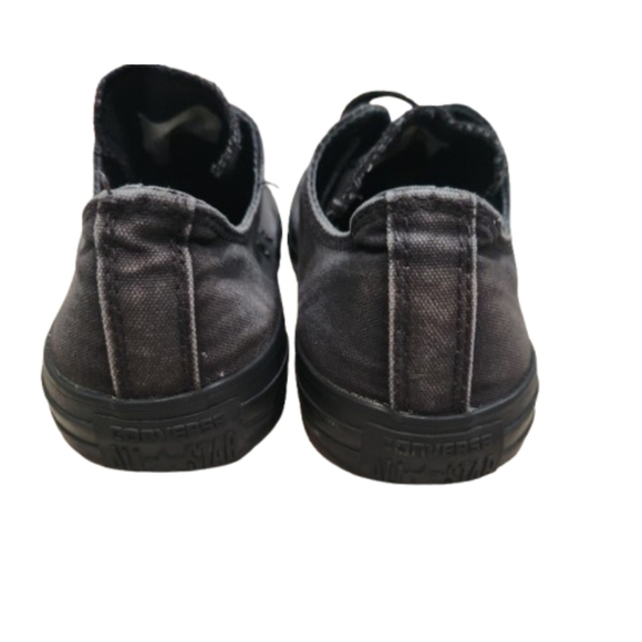 Converse All Stars, Black Sneakers, Mens 9, Womens 11 - Picture 7 of 8